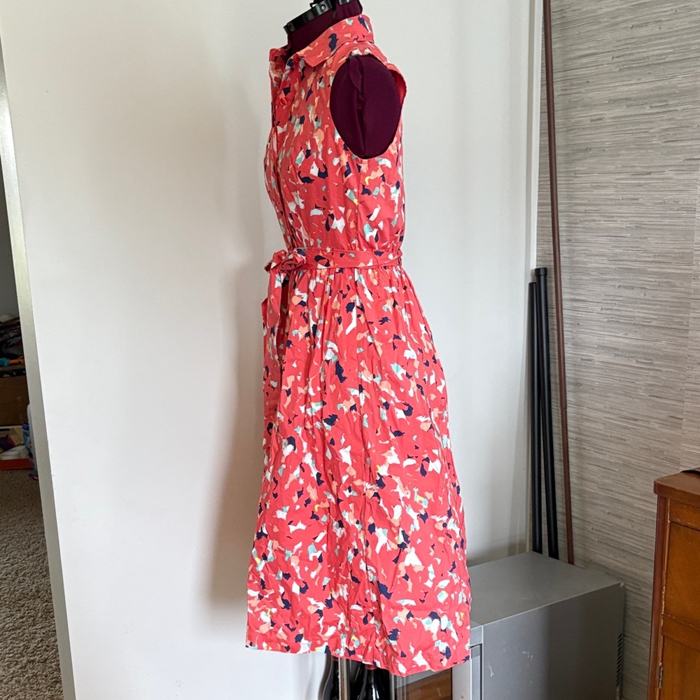 Jason Wu Sleeveless Collared Button Down Dress (S… - image 4